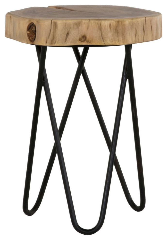 Colton Rustic Side Table   Rustic   Side Tables And End Tables   by Timeout PRO  Houzz