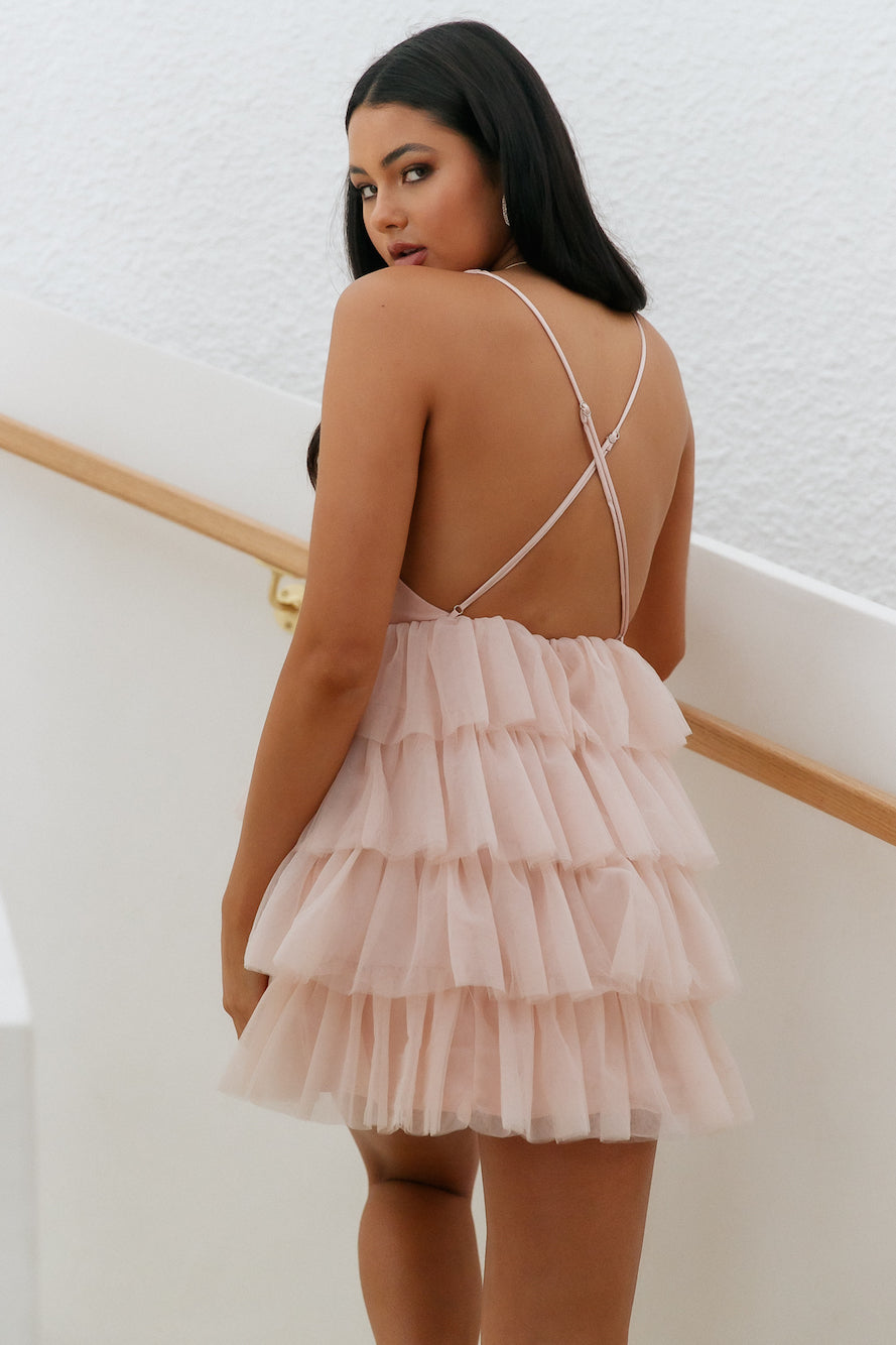 Fairytale Hymn Dress Blush