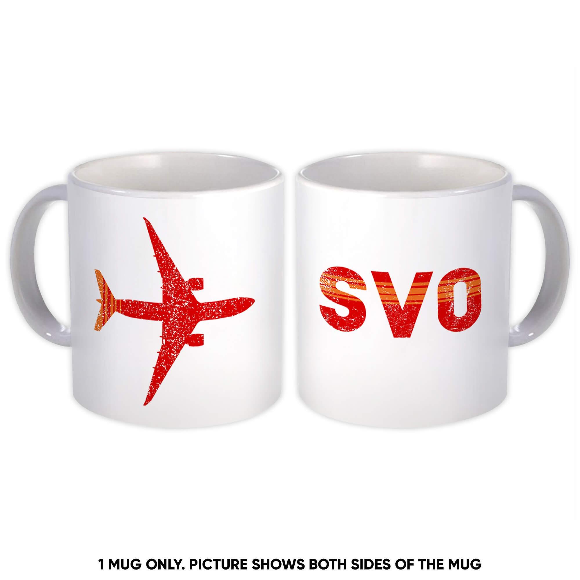 Gift Mug: Russia Sheremetyevo Airport Moscow SVO Travel