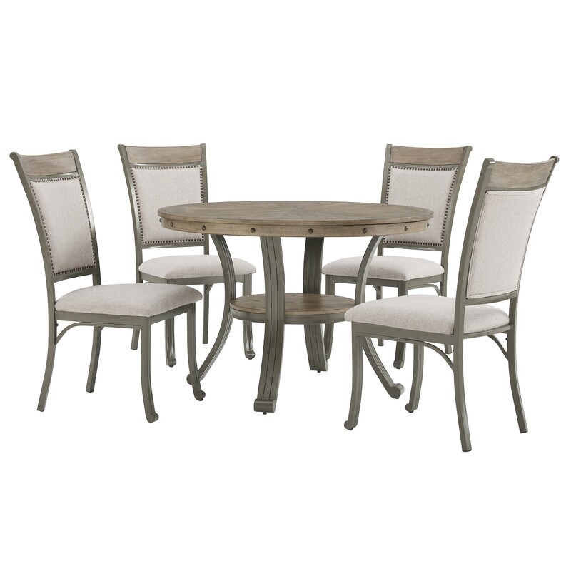 Franklin 5 piece Industrial Dining Set