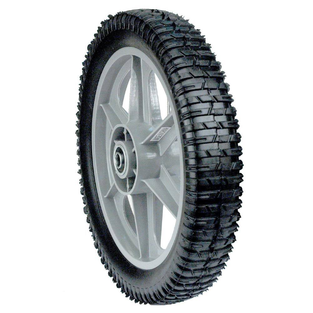 MaxPower 11.75 in. x 2 in. Spoked Plastic Wheel 335112B