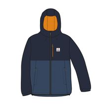 Shadow Thermore® Insulated Water Resistant Jacket - Dark Denim/ Deep Navy