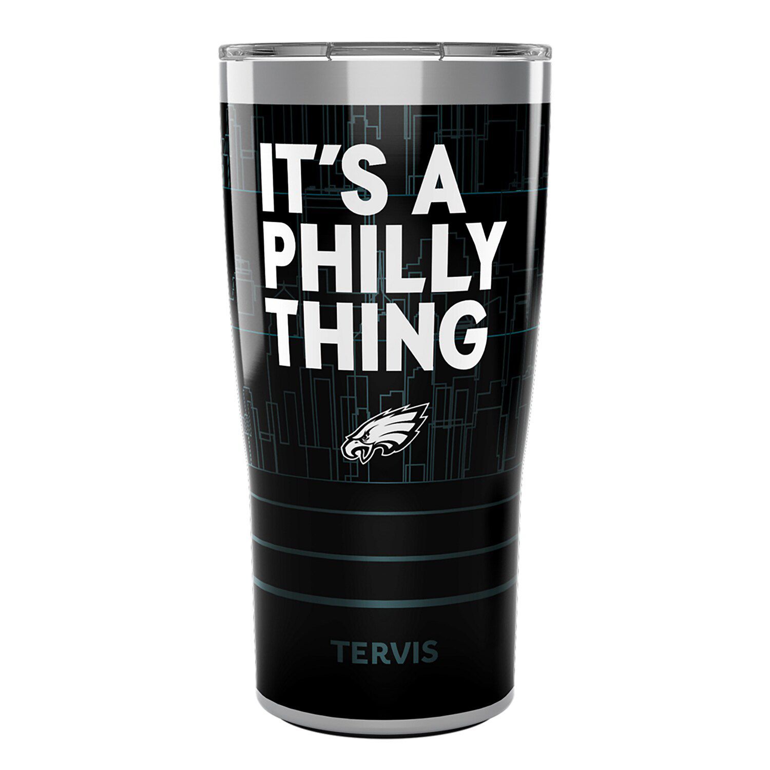 Tervis Philadelphia Eagles 20oz. Philly Thing Slider Lid Stainless Steel Tumbler