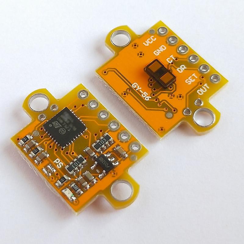 Born Pretty 10/5/2/1pcs Gy-56l1 Vl53l1x Laser Sensor Module Tof Time-of-flight Range Breakout Distance Measurement I2c Serial Pwm Output