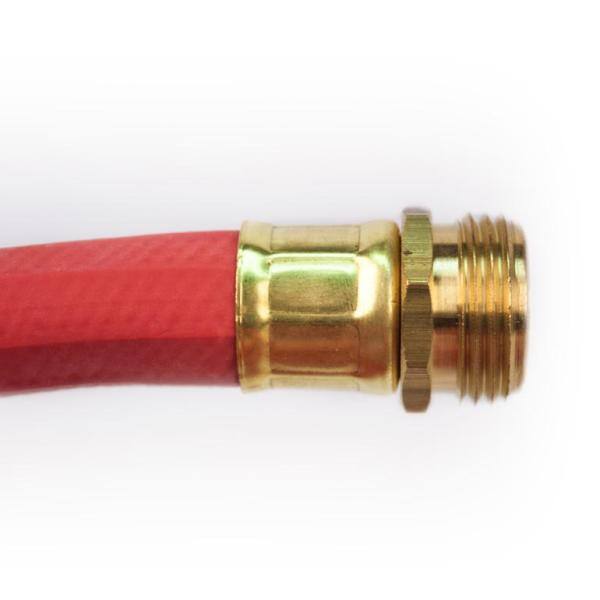 Apex 58 in. Dia x 25 ft. Red Rubber Commercial Hot Water Hose 8695 25