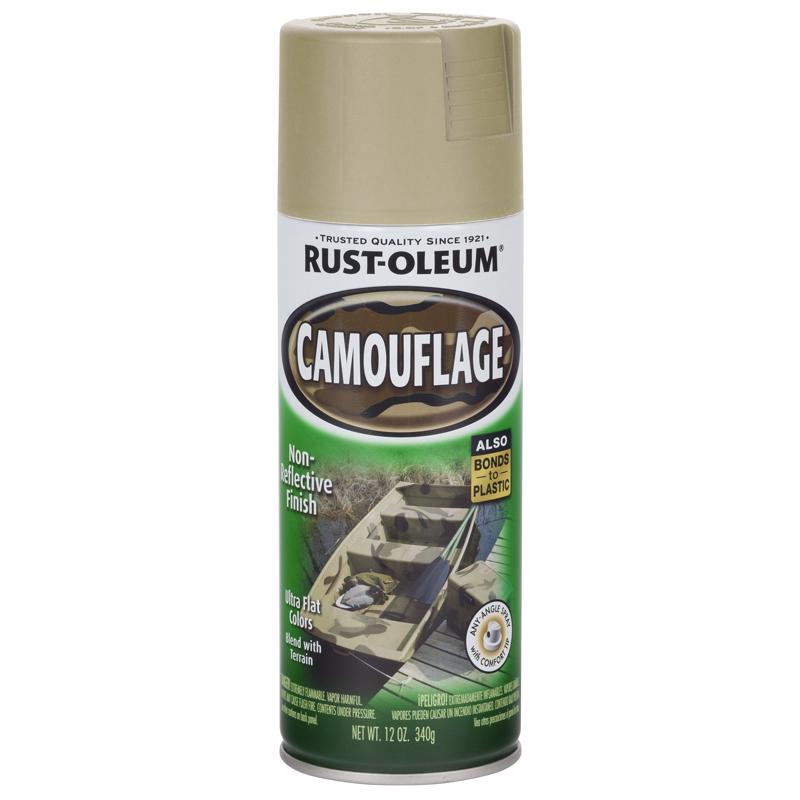 SPRY PAINT CAMO SAND12OZ