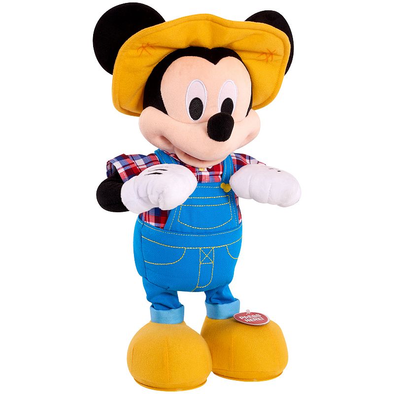 Disney's Mickey Mouse E-I-Oh! Singing and Dancing Plush