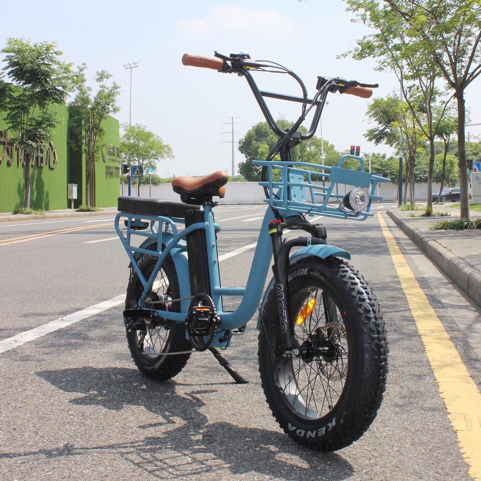 20inch fatbike electric bike family cargo ebike 36v 250W/750w lithium battery electric motorcycle electric bicycle