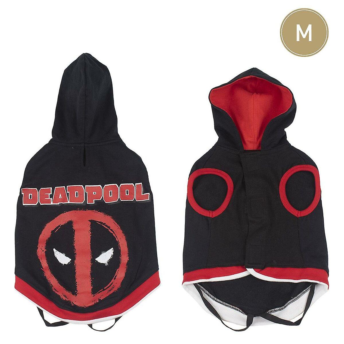 Dog Sweatshirt Deadpool M Black