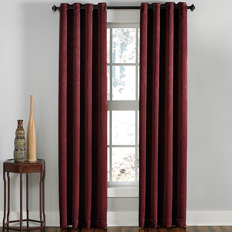 Window Curtainworks 1-Panel Lenox Room Darkening Window Curtain