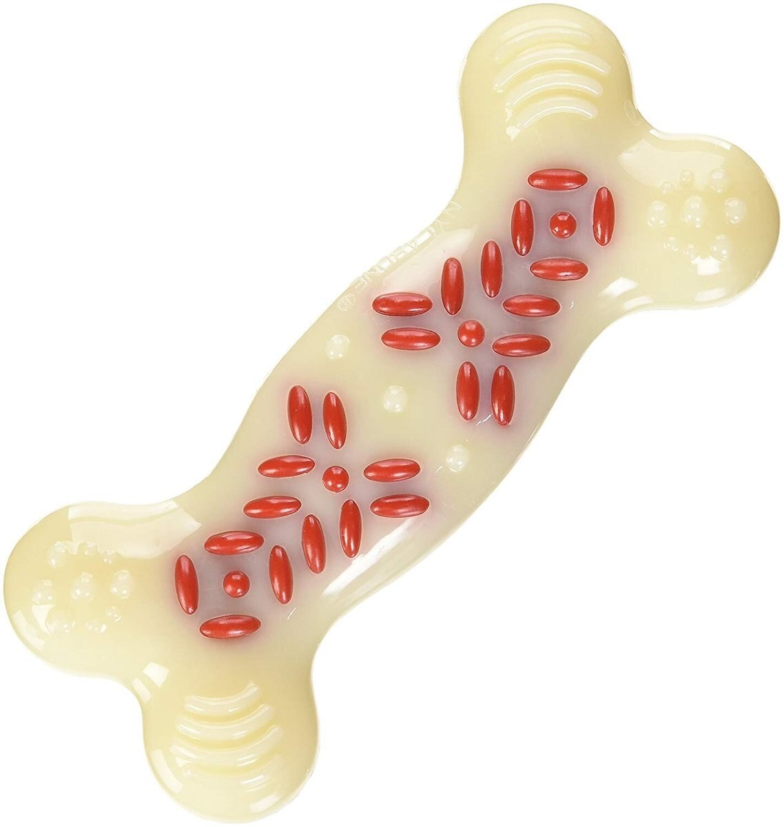 Nylabone Power Chew Action Ridges Bacon Flavored Dog Chew Toy