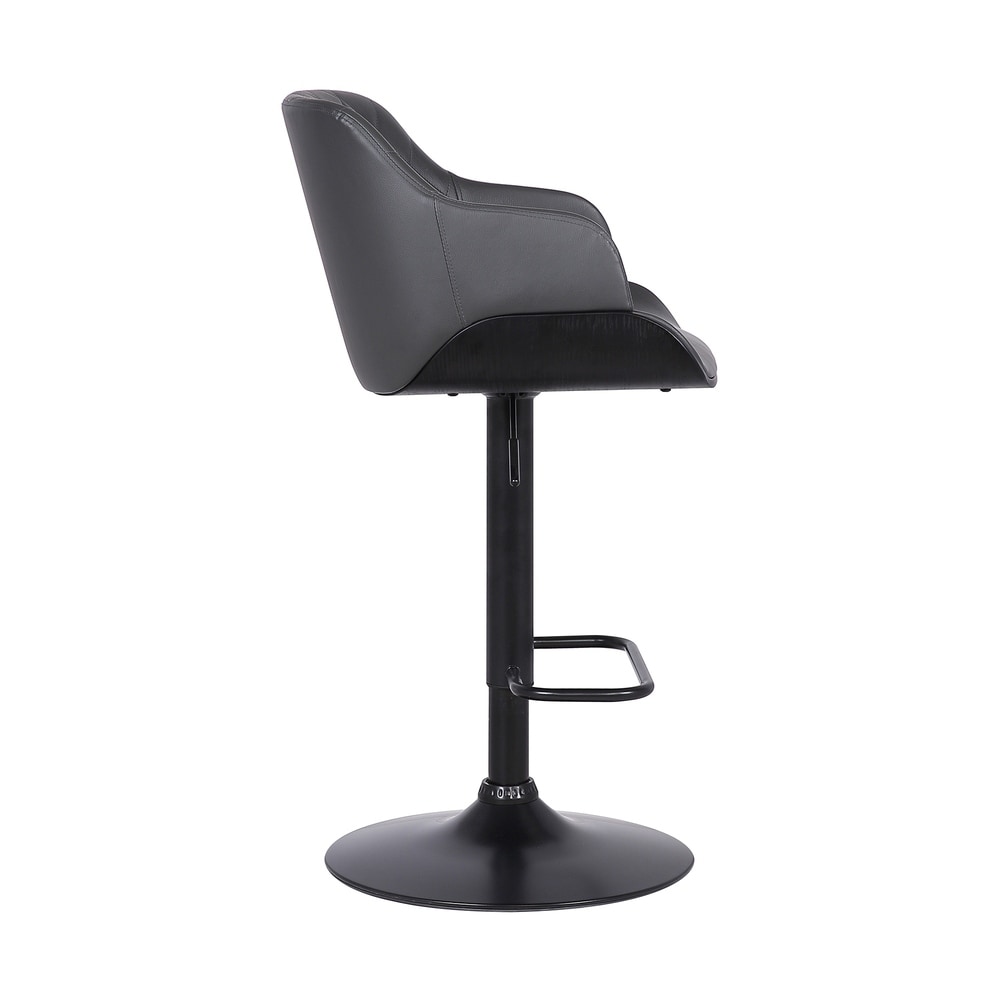 Randy Contemporary Adjustable Barstool