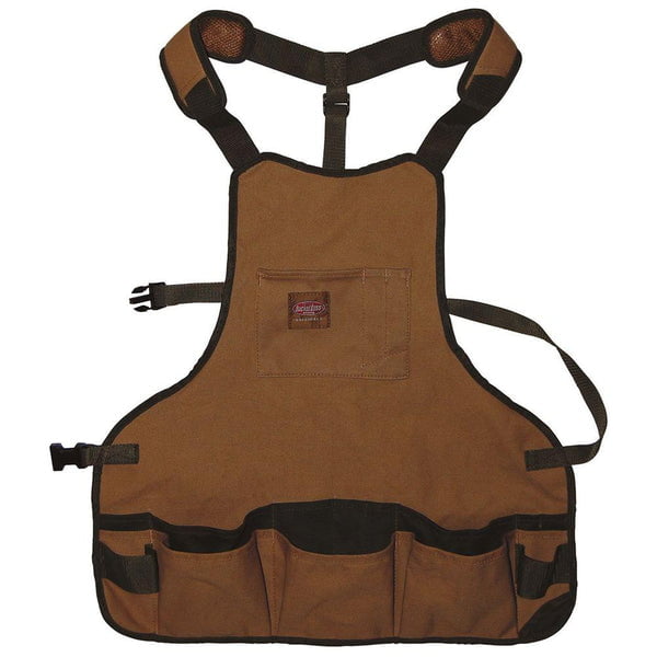 Bucket Boss 80200 Duckwear Canvas SuperBib Apron with 16-Pockets