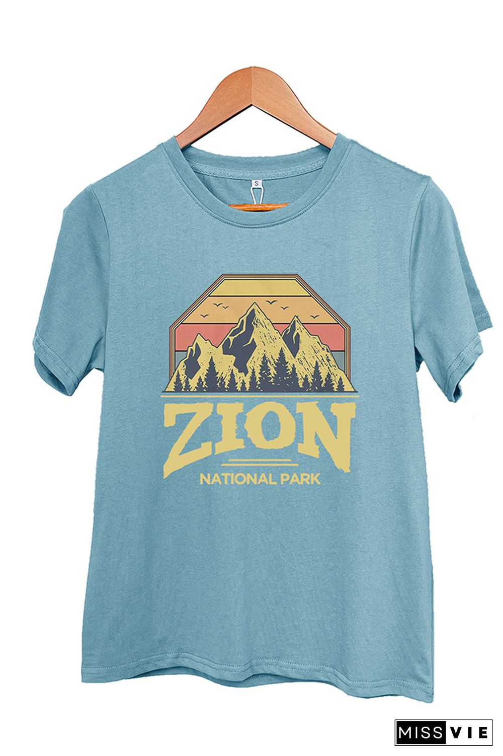 Zion National Park Graphic T-Shirt Wholesale