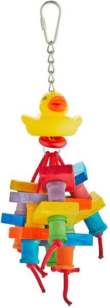 AandE Cage Company The Rubber Duck Monster Bird Toy