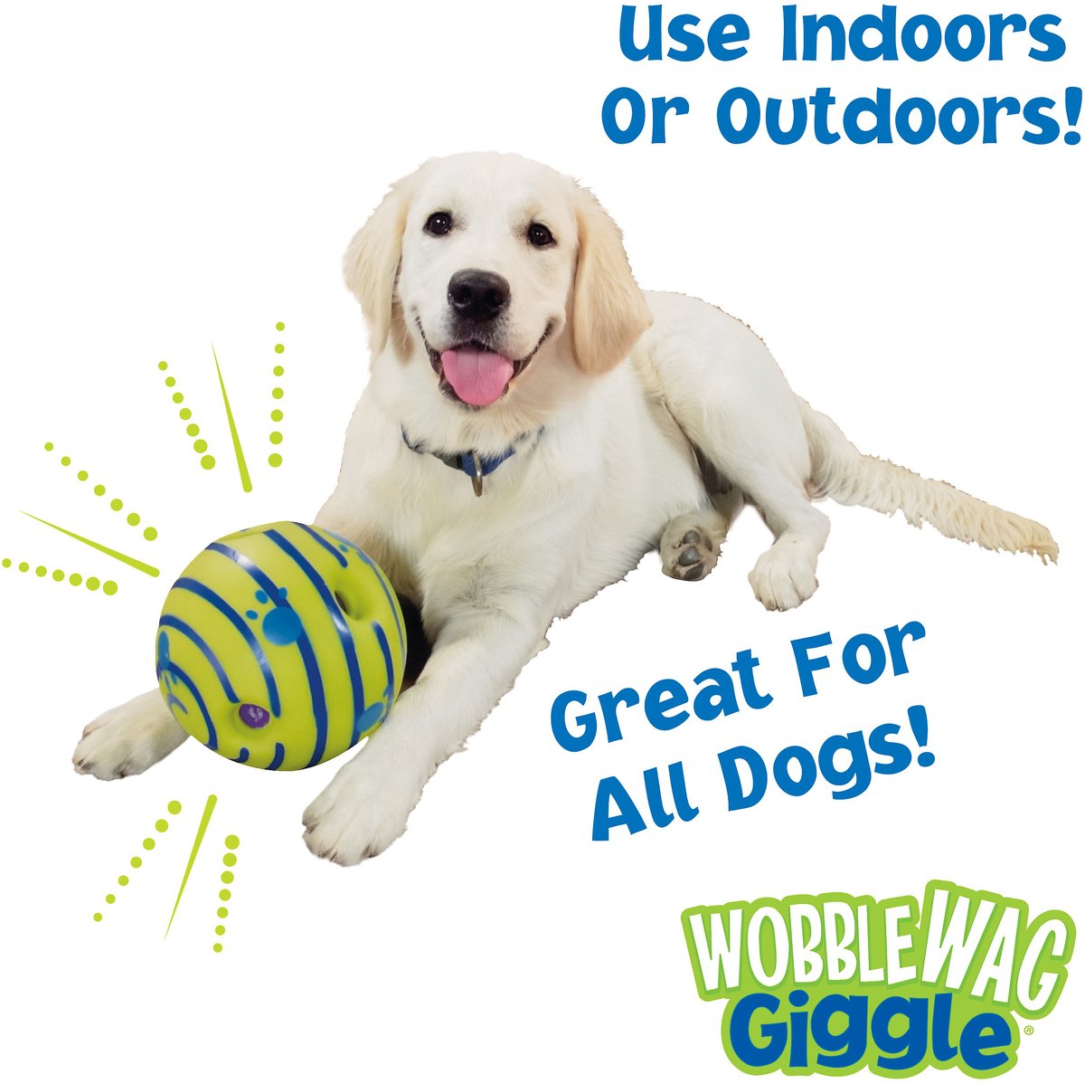 As Seen on TV Wobble Wag Giggle Ball Dog Toy