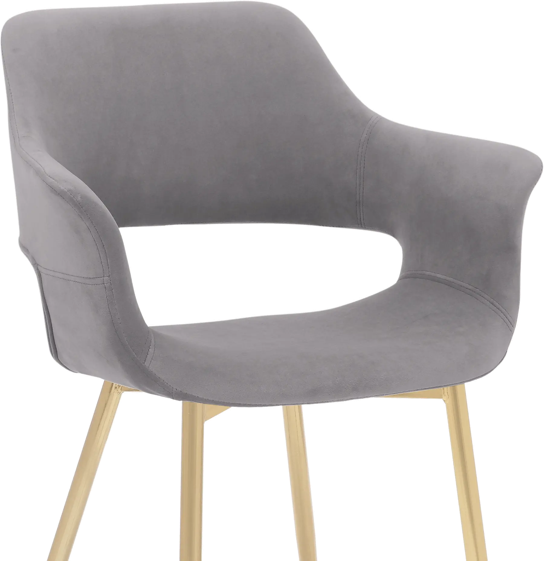 Gigi Gray Dining Room Arm Chair (Set of 2)