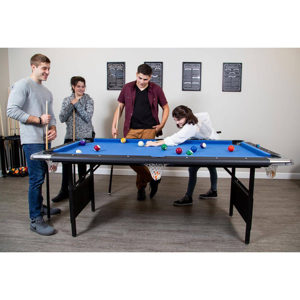 Hathaway Fairmont 6 ft. Portable Pool Table BG2574