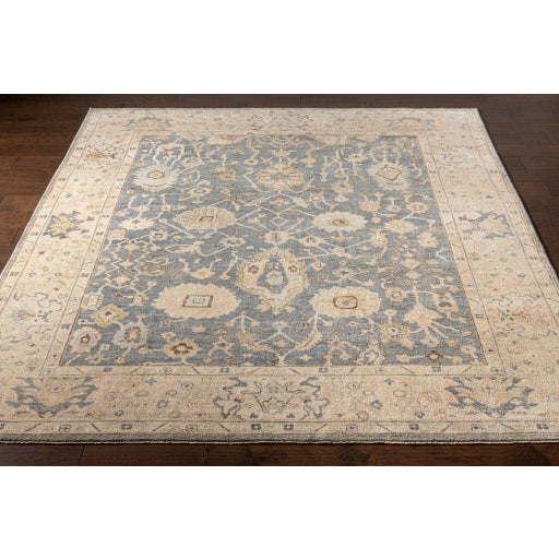 Normandy Wool Teal Rug