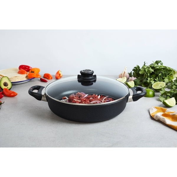 28cm 3.5L (11 Inch 3.7 Quart) XD Nonstick Sauteuse With Lid