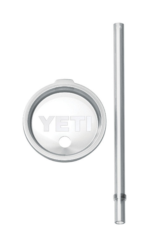 YETI Rambler 30oz Clear BPA Free Tumbler Lid and Straw