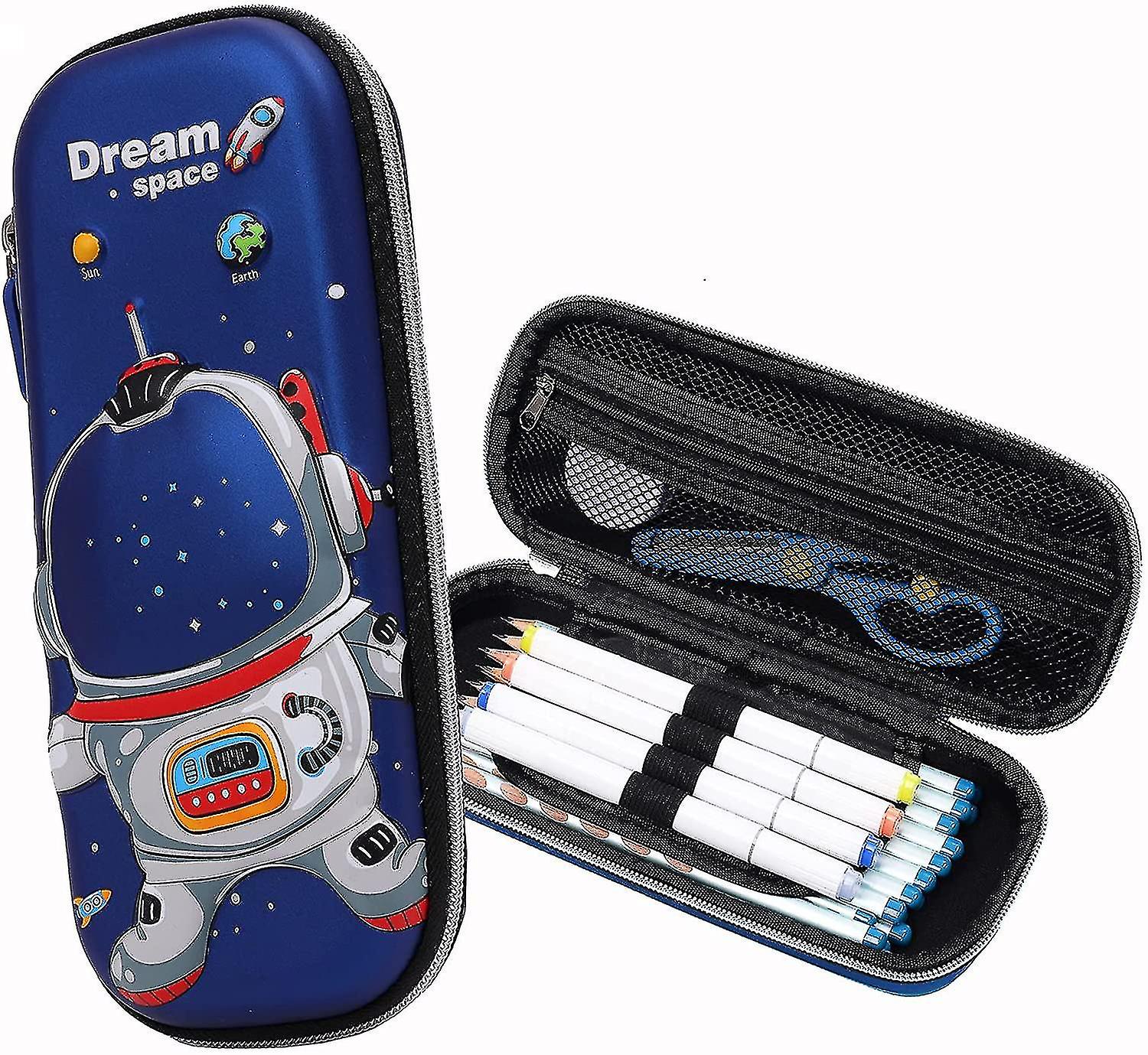 Pencil Case For Kids，durable Pen Pouch With Large Capacity