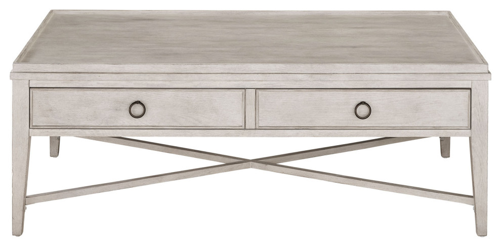 Past Forward Rectangular Cocktail Table   Farmhouse   Coffee Tables   by Universal Furniture Company  Houzz