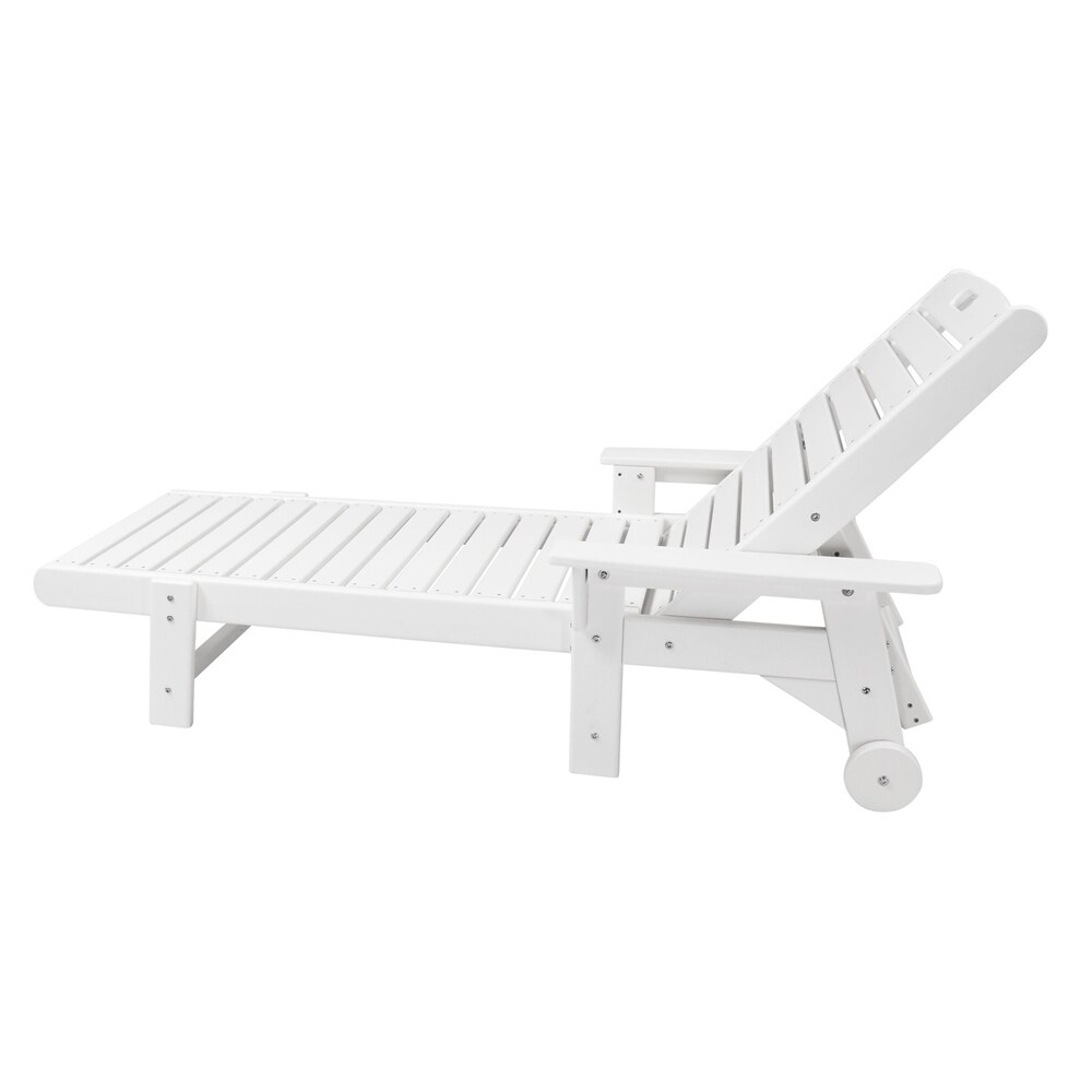 Backrest Adjustable Lying Bed White