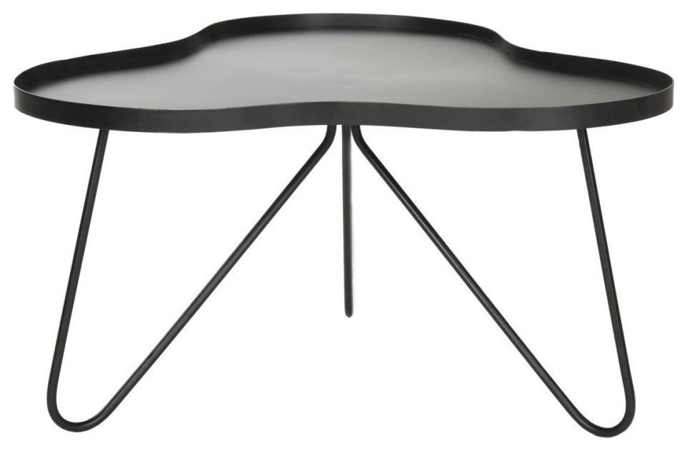 Ginsie Coffee Table  Black   Midcentury   Coffee Tables   by Rustic Home Furniture Deco  Houzz