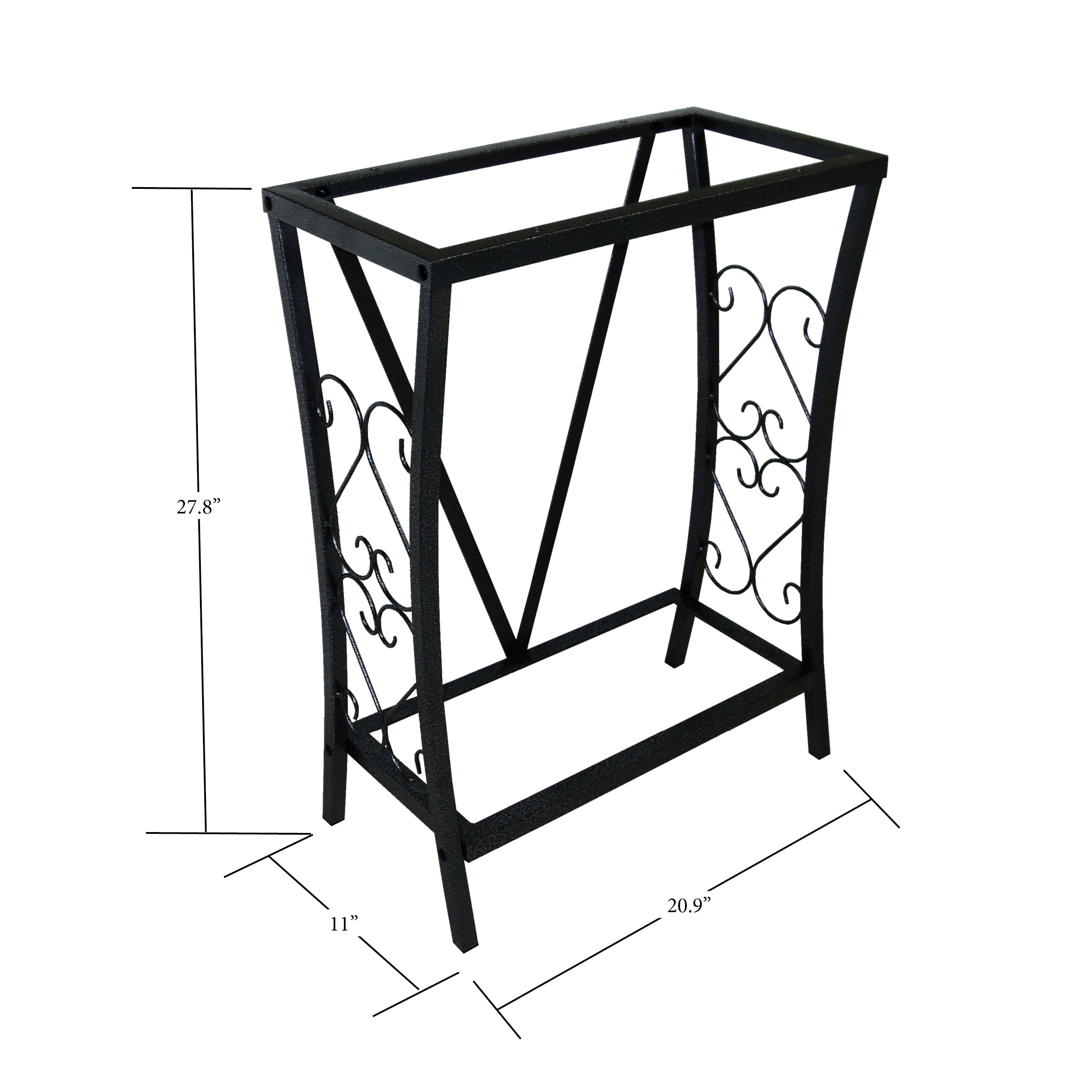 Aquatic Fundamentals 10 Gallon Metal Aquarium Stand