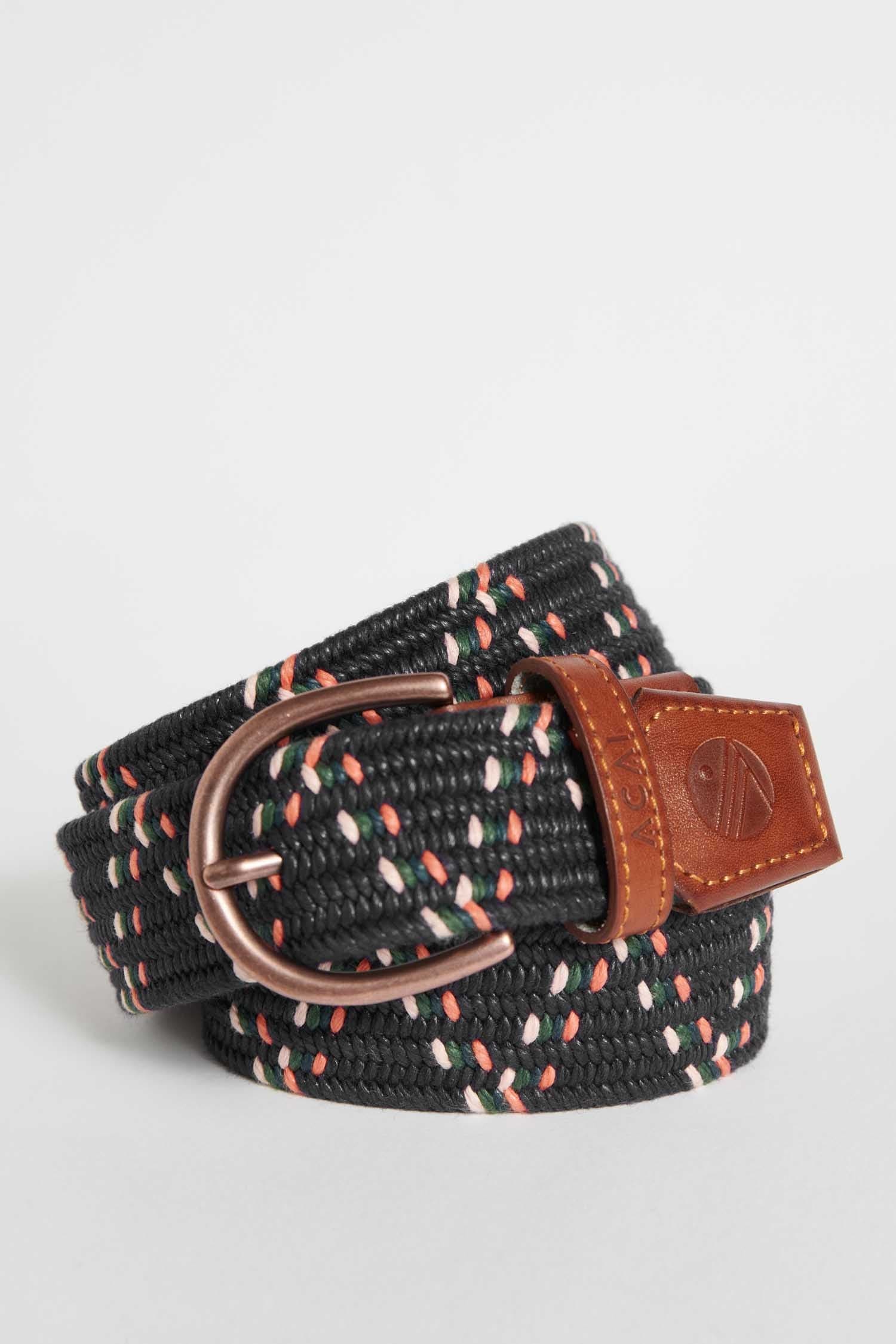 The Outdoor Braided Belt - Black