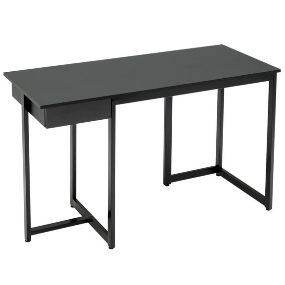 Costway 67543821 48 Computer Desk with Metal Fram...