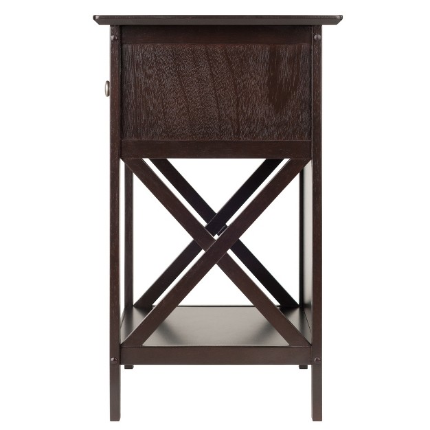 Xylia Accent Table Coffee Finish Winsome