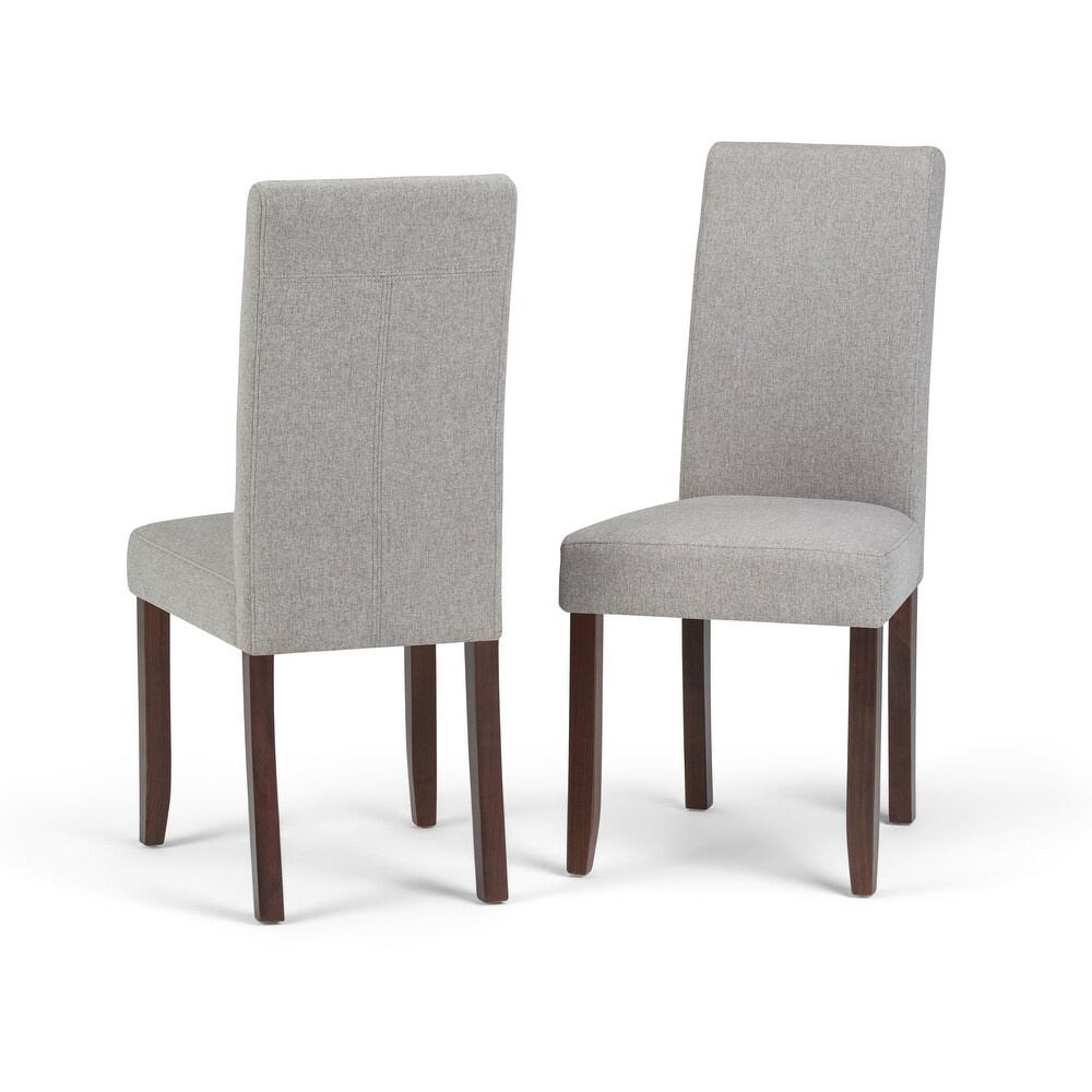 WYNDENHALL Normandy Transitional Parson Dining Chair (Set of 2)   18.1\