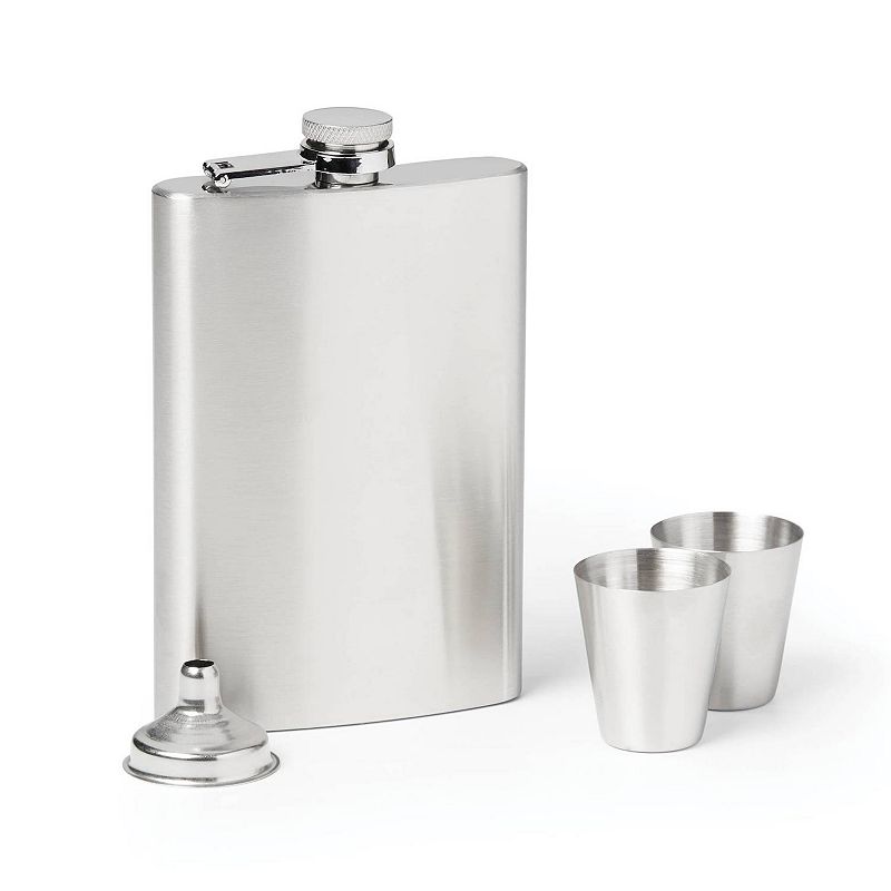 Cambridge 4-pc. Stainless Steel Flask Set