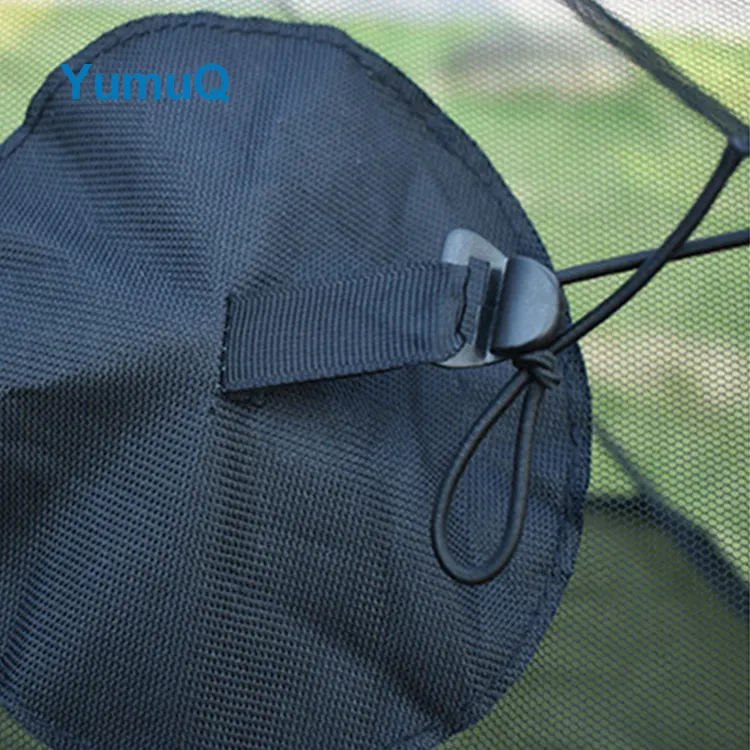 YumuQ Outdoor Parachute Portable Double Hammock Swing Camping With A Mosquito Bug Netting Tent