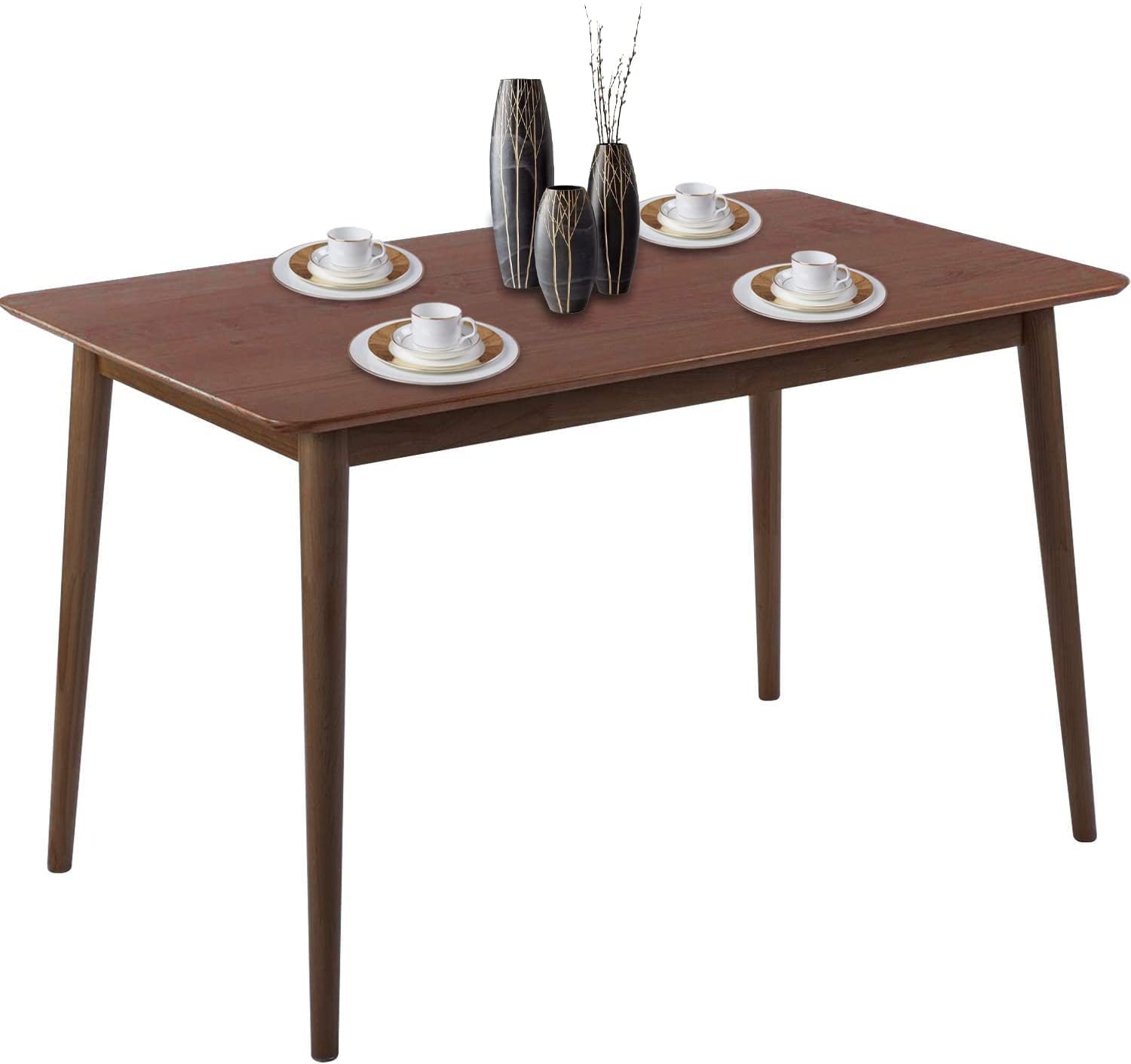 FDW Dining Room Table Small Kitchen Table for Small Spaces Dinner Table Rectangular Modern Home Furniture,Natural