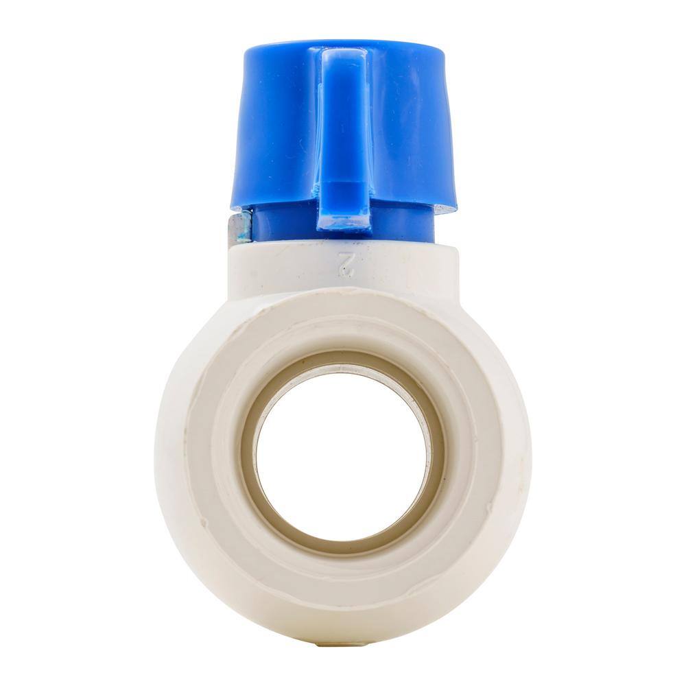 Everbilt 1 in. PVC FIP x FIP Sch. 40 Ball Valve 107-135EB