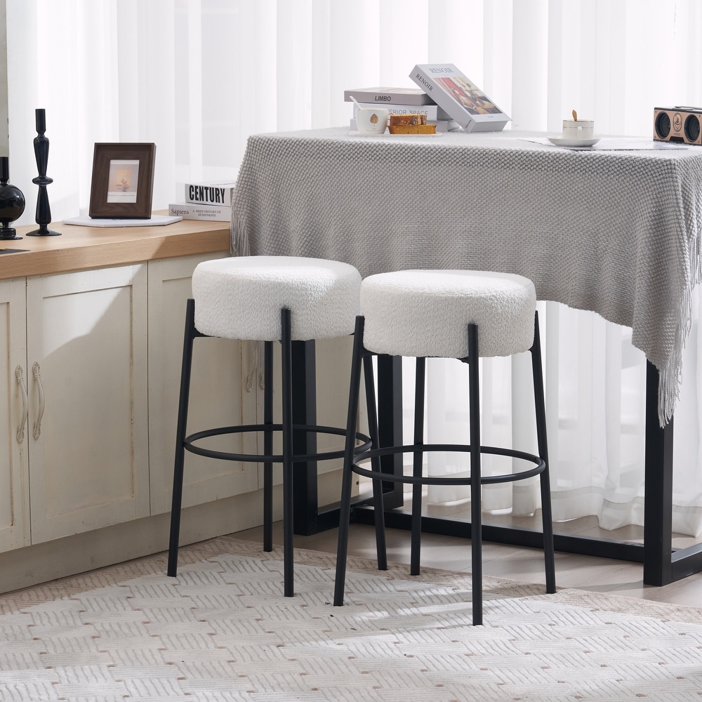 Round Counter Bar Stools 30\