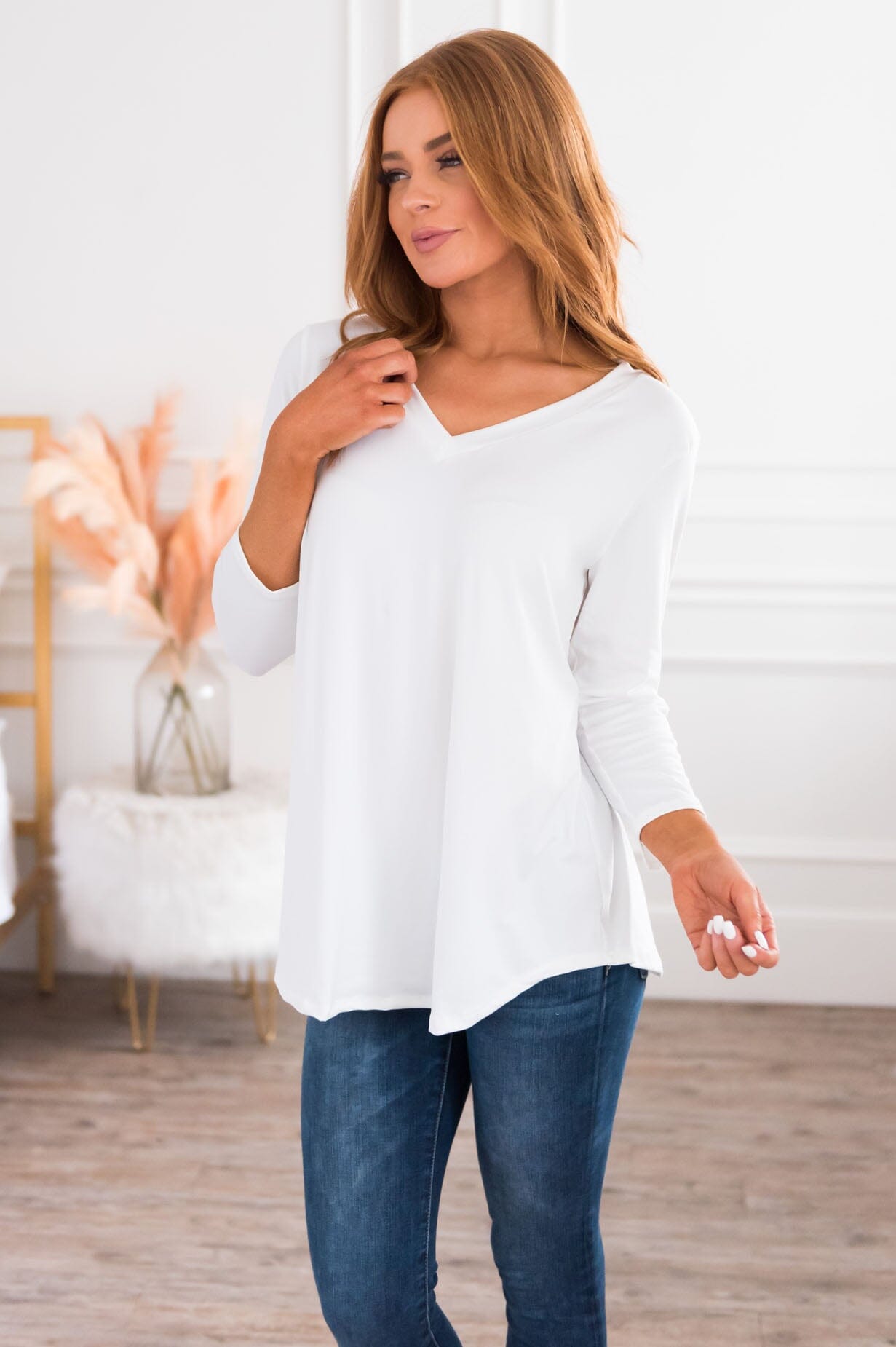 Complete With You Modest Casual Top