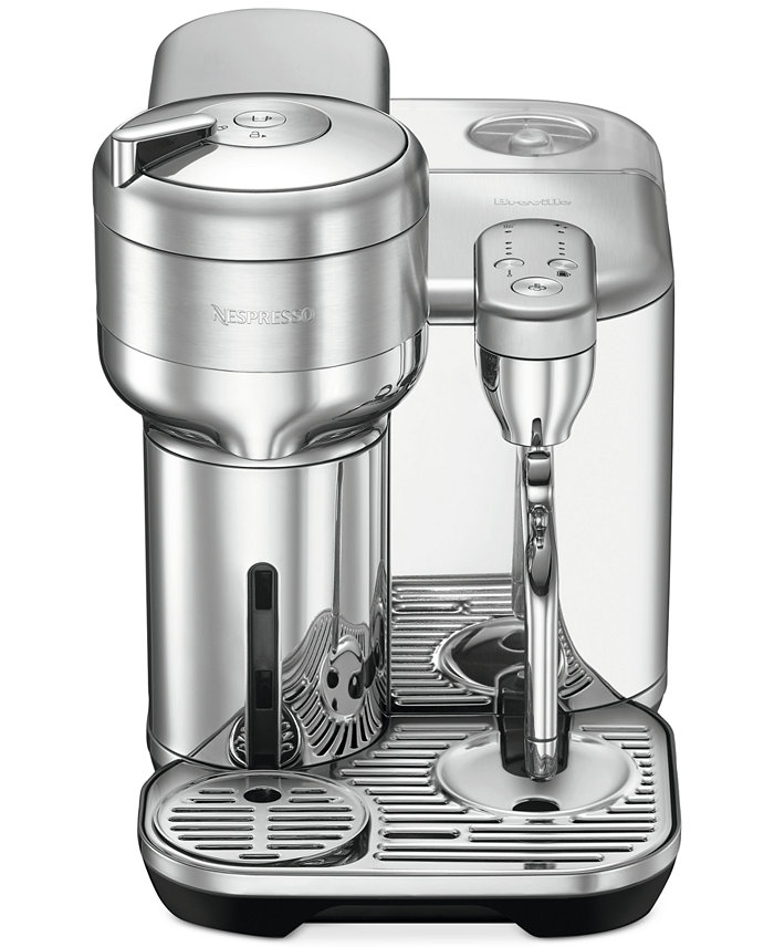 Breville Nespresso Vertuo Creatista by Coffee and Espresso Machine in Stainless Steel