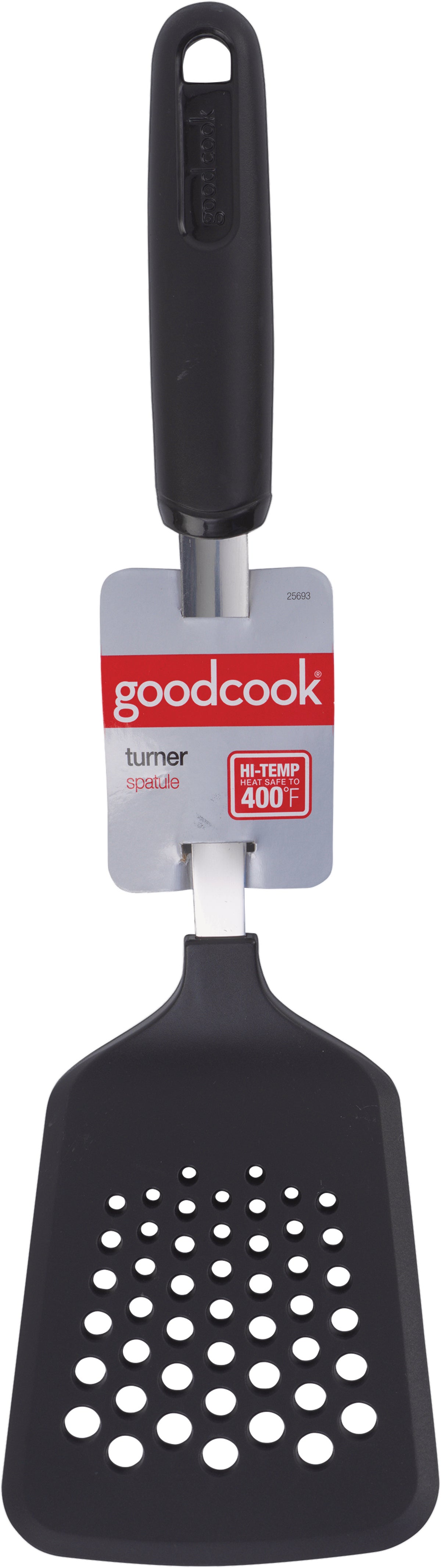 Goodcook Epicure Slotted Turner Black