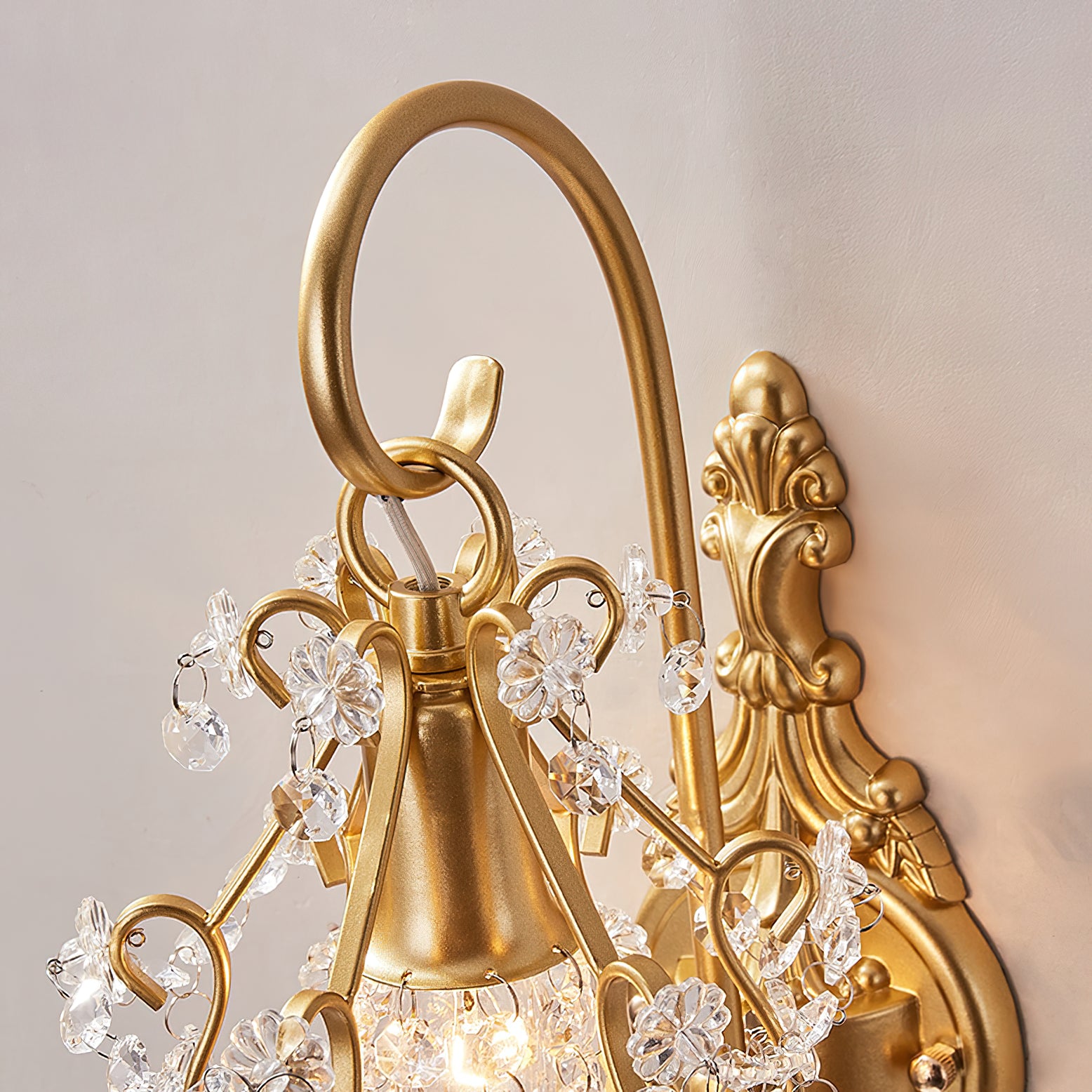 Timon Crystal Wall Lamp