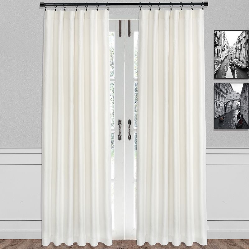 B. Smith Bradley Total Blackout Textured Window Curtain Panel