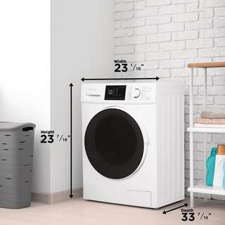 Danby 2.7 cu. ft. White 115-Volt All-in-One Washer Dryer Combo DWM120WDB-3