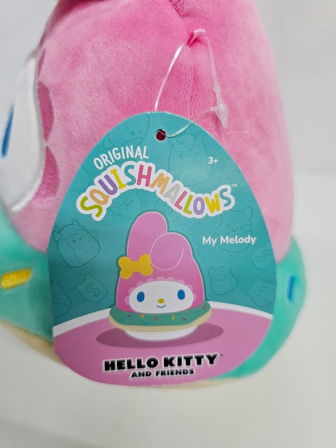 Squishmallows Official Kellytoys Plush 8 Inch My Melody with Floatie from Hello Kitty and Friends Sanrio Ultimate Soft Plush Stuffed Toy