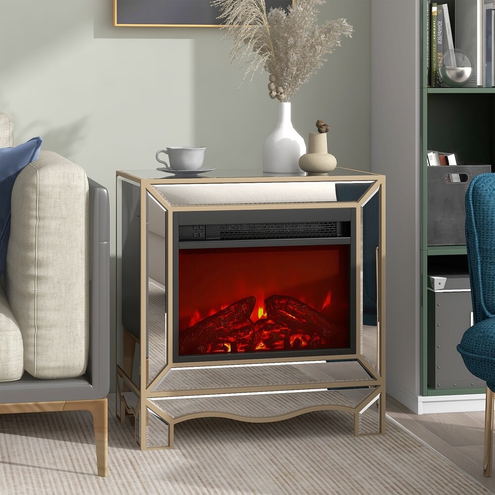 Amelia Electric Heating Fireplace   W 23.2\