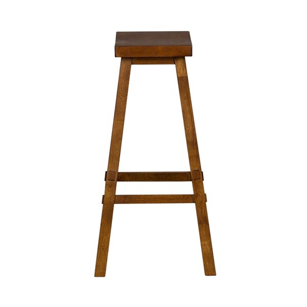 The Gray Barn Creations Sawhorse Stool - Tobacco