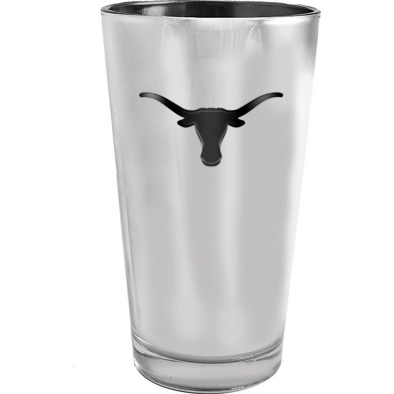 Texas Longhorns 16oz. Electroplated Pint Glass