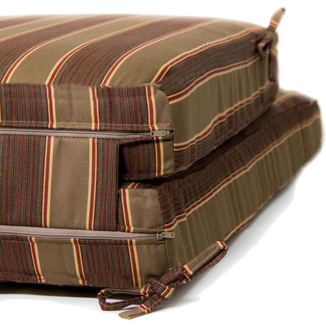 Sunbrella Davidson Redwood Long Outdoor Replacement Chaise Lounge Cushion W/ Knife Edge By Signature